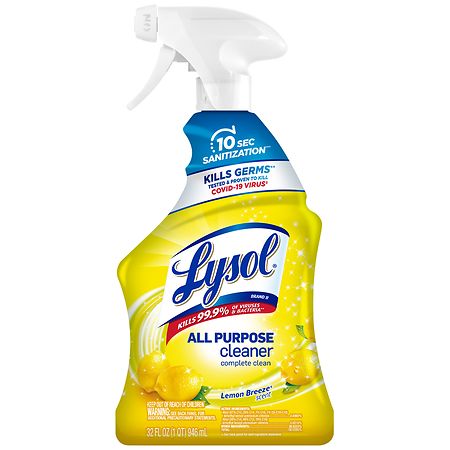 Lysol All Purpose Cleaner Spray Lemon Breeze